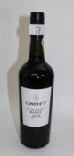 2003 Croft Vintage Port, one bottle.