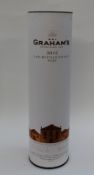 2012 Grahams Late Bottled Vintage Port (in tube), one bottle.