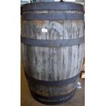 Large Wooden Whisky Barrel (empty)