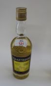 Yellow Chartreuse 75° Proof, half bottle .