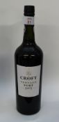 2003 Croft Vintage Port, one bottle.