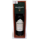 2001 Grahams Quinta dos Malvedos Vintage Port (owc), one bottle.