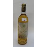 1986 Ch Rayne Vigneau, 1er Grand Cru, Sauternes together with original wooden case, one bottle.