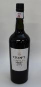 2003 Croft Vintage Port, one bottle.