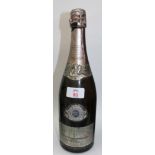 1970 Veuve Clicquot Silver Jubilee Cuvee Champagne, one bottle.