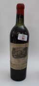 1944 Ch Lafite Rothschild, 1er Cru Classe, Pauillac, one bottle.