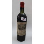 1944 Ch Lafite Rothschild, 1er Cru Classe, Pauillac, one bottle.