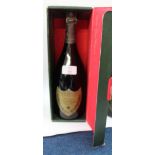 1970 Dom Perignon Champagne (boxed), one bottle.