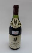 1987 Cotes du Rhone, Marquis de la Vitaille (bottled for the SAS), one bottle.