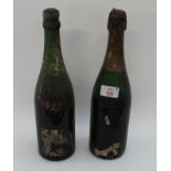 One bottle of 1961 Krug Champagne, and a further bottle of Krug (believed 1961). (2)
