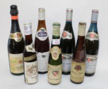 Selection of German wines, viz 1 bt 1994 Wollsteiner Rheingrafenstein Spatlese, 1 bt 1993
