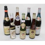 Selection of German wines, viz 1 bt 1994 Wollsteiner Rheingrafenstein Spatlese, 1 bt 1993