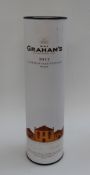 2012 Grahams Late Bottled Vintage Port (in tube), one bottle.