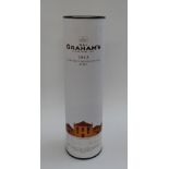 2012 Grahams Late Bottled Vintage Port (in tube), one bottle.