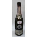 1970 Veuve Clicquot Silver Jubilee Cuvee Champagne, one bottle.
