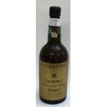 Cockburn Cadima Choicest Old Tawny Port (c.1950's), one bottle.