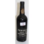 1975 Fonseca Vintage Port, one bottle.