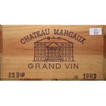 1982 Chateau Margaux Wooden Case (empty)