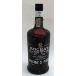 Rocha's Old Tawny Port - 26fl oz, 1970's, one bottle.