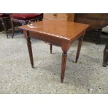 Small square cherrywood Coffee Table, width 48cm