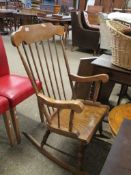 Beechwood Rocking Chair, 104cm