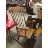 Beechwood Rocking Chair, 104cm