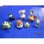 Collection various small Philip Laureston ceramic Animal Figures