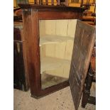 Oak panelled Corner Cupboard