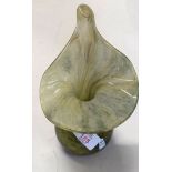 Mdina Lily shaped vase with maker's mark