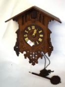 Wooden cuckoo clock