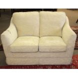 Good quality modern Parker Knoll two-seater sofa and matching armchair (2)