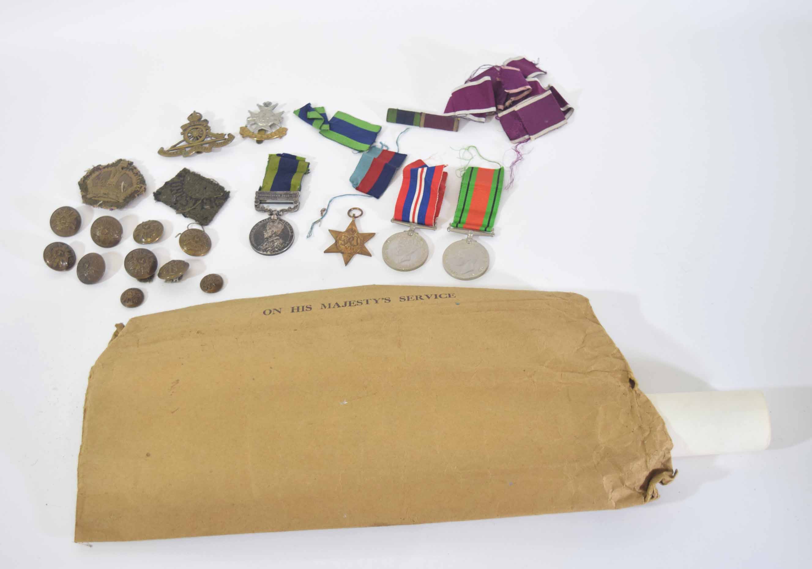 Quantity of medals, paperwork and related insignia belonging to WO William Thomas Bubitt of 2nd