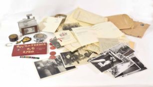 Quantity of personal items, photographs etc belonging to a Sqn Ldr of RAF Squadron 2740 to include