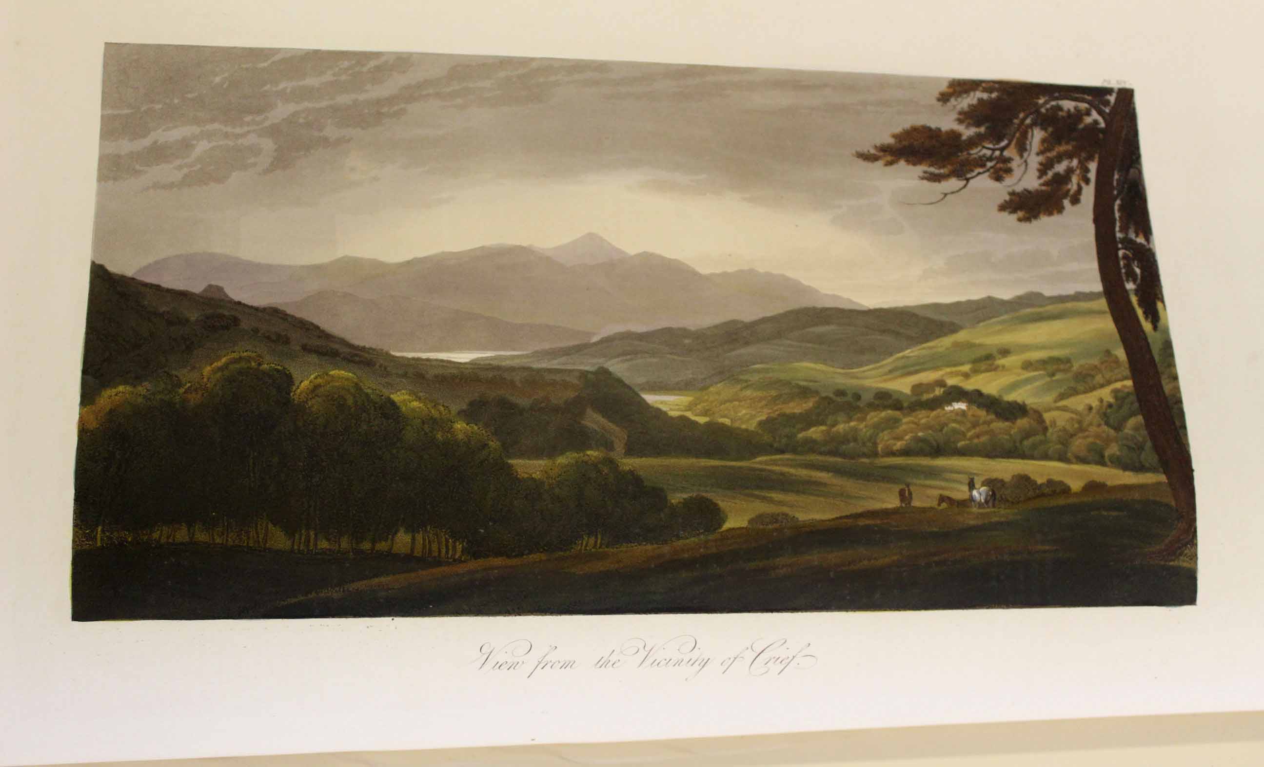 George Fennell Robson - 'Scenery of the Grampian Mountains' London 1819 folio, hand coloured - Image 7 of 7