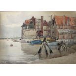 English School (20th Century), Blakeney, watercolour, 38 x 53cm, unframed