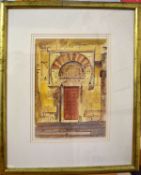 •AR John Booth (born 1941), Doorway, watercolour, signed lower right, dated March 1998 lower left,