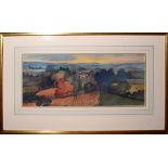 •AR William Redgrave (1903-1986), Landscape with country house, watercolour, signed and dated 1972