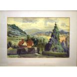 B Coope-Arnold (20th century), Landscape, watercolour, signed lower left, 36 x 56cm