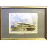 •Sir Hugh Casson (1910-1999), "Tennyson Down, Isle of Wight" (271/500) and "Buckland Abbey" (185/
