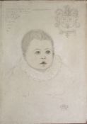 Coatham (19th/20th century), Portrait of a gent, pastel, signed and inscribed lower right, 58 x