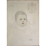 Coatham (19th/20th century), Portrait of a gent, pastel, signed and inscribed lower right, 58 x