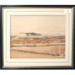 John Yates (19th/20th century), "Fort St Andre' Villeneuve les Avignon" watercolour, signed and