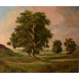 Robert Mallett (1867-1950), Costessey Park, oil on canvas, signed lower left, 50 x 65cm