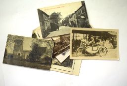 Small group of postcards mainly local interest including St Nicholas Church, Yarmouth, a view of