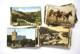 Extensive quantity of postcards, photographic and coloured, mainly topographical interest