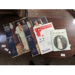 EPHEMERA, JULY 1926, 1950S TATLER TOGETHER WITH TWO 1950S WOMEN’S WEEKLY COMMEMORATING THE QUEEN