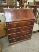 REPRODUCTION FALL FRONT BUREAU, WIDTH APPROX 75CM