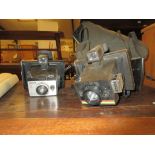 TWO 1960S POLAROID CAMERAS, SQUARE SHOOTER II AND INSTANT 10