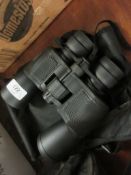 PAIR OF MODERN 8-24 X 50 ZOOM BINOCULARS