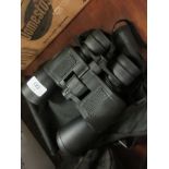 PAIR OF MODERN 8-24 X 50 ZOOM BINOCULARS